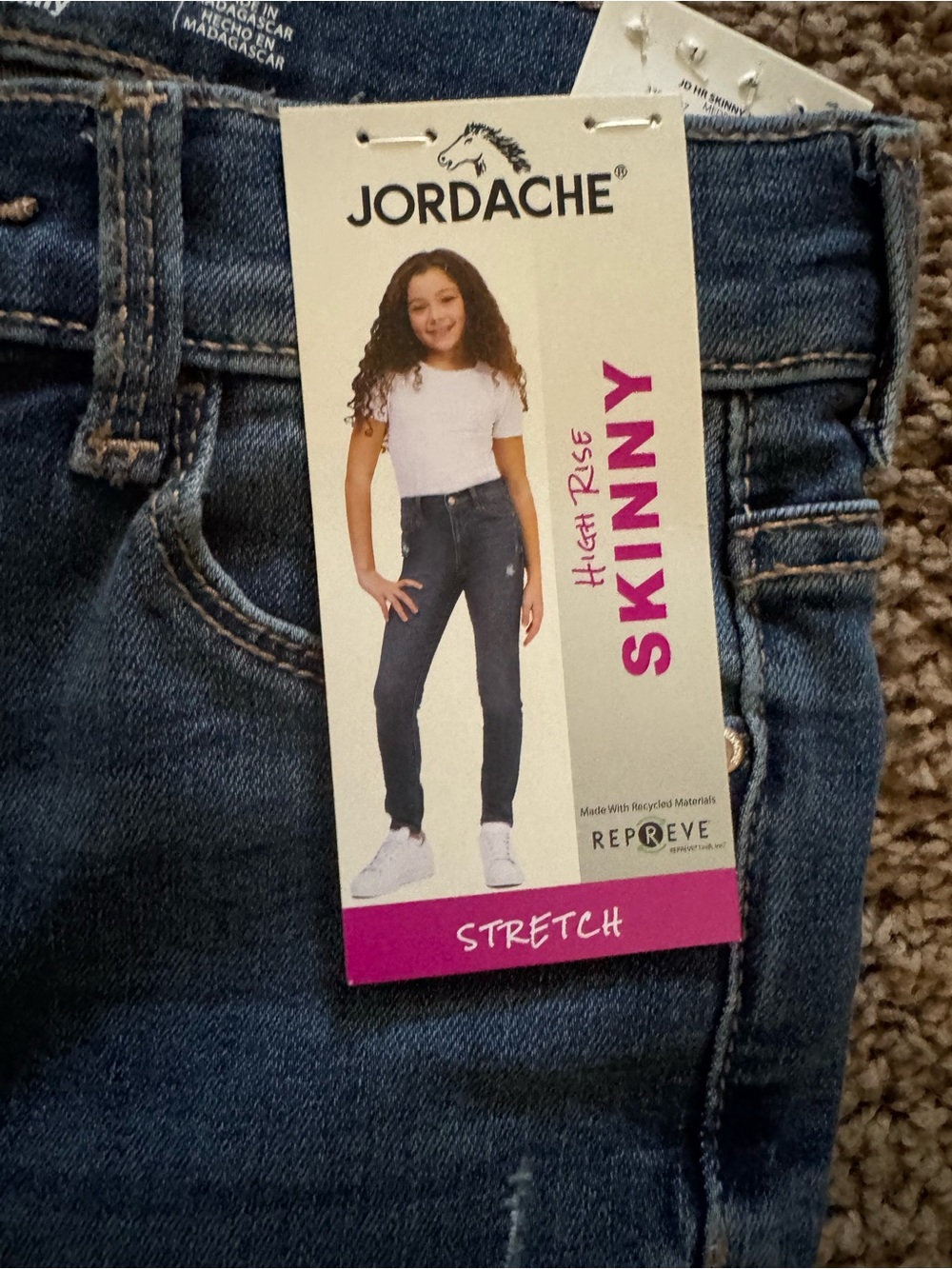 Jordache Skinny Jeans Duo — Black & Blue Wash - Picture 3 of 5